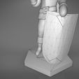 Paladin-detail_2.265.jpg ELF PALADIN CHARACTER GAME FIGURES 3D print model