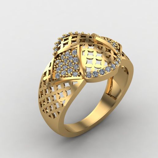 WOMEN RING - 3DM RENDER DETAIL 3D PRINT MODEL - 3D model