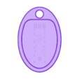 Keyrings - Ellipse Home v6.stl Custom Keychain Template- Set of 9 - Make Your Own!