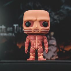 c-(5-of-5).jpg 3D file Colossal Titan Funko Pop - Attack on Titan・3D printing template to download, stonestef