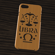 CASE IPHONE 7 Y 8 LIBRA V1 8.png Case Iphone 7/8 Libra sign