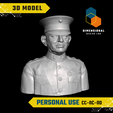 John-A.-Lejeune-Personal.png 3D Model of John A. Lejeune - High-Quality STL File for 3D Printing (PERSONAL USE)