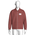 Men-Zip-Up-Collared-Jacket_6.png Men Zip-Up Collared Jacket | Marvelous / Clo3d / obj / fbx