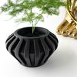 misprint-8073.jpg The Hino Planter Pot with Drainage | Tray & Stand Included | Modern and Unique Home Decor for Plants and Succulents  | STL File