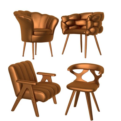 dining chair / dining chair stl / chair printer / Kitchen Dining Chairs / Kitchen chair