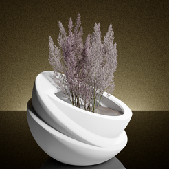 planter-v1-resized.png Harmony in form -  planter for small decorative flowers and succulents