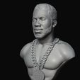 10.jpg Gucci Mane Bust 3D print model