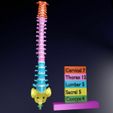 vertebrae-vertebral-column-color-labelled-3d-model-blend.jpg Vertebrae vertebral column color labelled 3D model