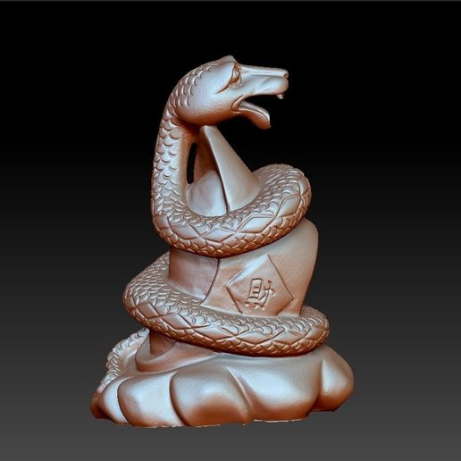 snake 3d model