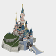 Chateau v25.png Free 3D file Chateau Disneyland Paris with Prusa MK2S MMU (Ed2)・3D print model to download