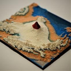 angle1.jpg Fichier STL Le Mont Fuji・Modèle imprimable en 3D à télécharger