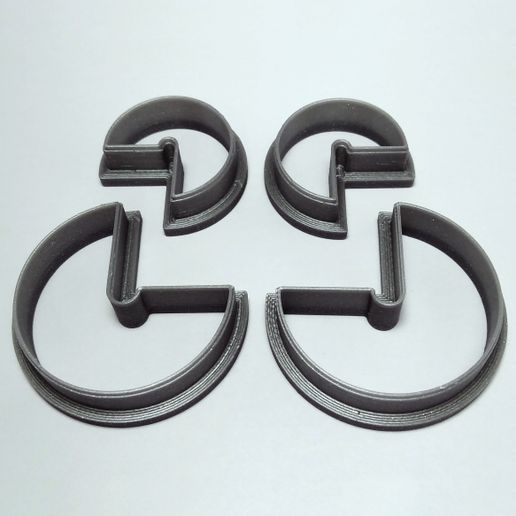 POLYMER CLAY CUTTER  (EARRINGS) 3D model
