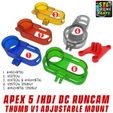 apex-runcam-thumb-v1-2.jpg Apex 5 inch /HD/DC Runcam Thumb Adjustable Mount