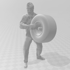 1.png STL file tire repairman・3D print object to download