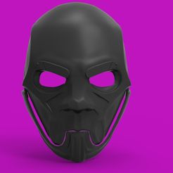 Slipknot-2.jpg STL file Slipknot Robot Mask・3D printable model to download