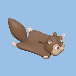 FlyingSquirrel1.png Файл 3D Flying Squirrel・Шаблон для 3D-печати для загрузки