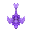 Night Fury Dragon.stl Gelenkiger Nachtschatten-Drache | Flexi-Drachen-Spielzeug | Flexi-Spielzeug