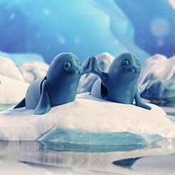 Seal_Render.jpg Бесплатный STL файл Шарнирное уплотнение (без опор)・Дизайн 3D-принтера для скачивания