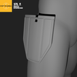 6.png 3D file The Mandalorian - Hip Plate armour (digital download)・3D printer design to download