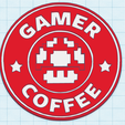 Mario-Coaster.png Super mario bros gamer coaster Gamer coffee