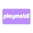 CAPOT BLEU.stl Playmobil logo lamp