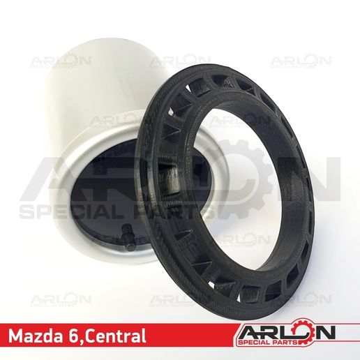 Mazda 6 2.jpg Air Vent Gauge Pod, 52mm, Fits Mazda 6 Central "Arlon Special Parts"