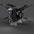 Militech-Wyvern-Drone-Open-0000.png Cyberpunk 2077 Militech Wyvern Drone