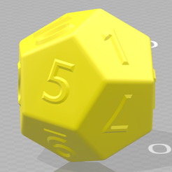 12 faces.PNG Бесплатный STL файл 12 sided dice・Идея 3D-печати для скачивания