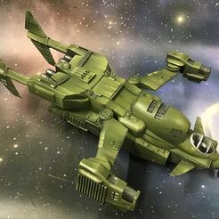 IMG_2364.jpeg Archivo STL Nave de asalto Space Trooper Slingshot・Modelo imprimible en 3D para descargar