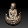 littleMonk1.jpg STL-Datei little monk kostenlos・Vorlage für 3D-Drucker zum herunterladen