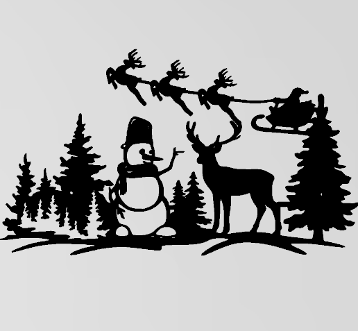 Christmas - 3D model önizlemesi