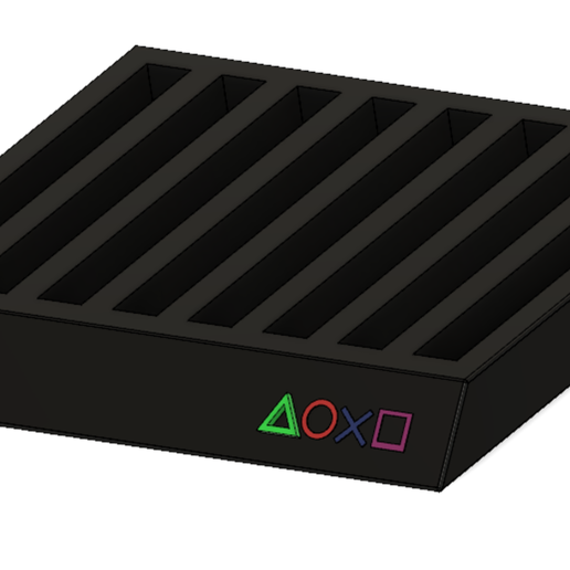 PlayStation Game Storage Box 3D model