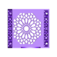 ARABESQUE HOLDER.stl Arabesque Coasters