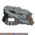 01.jpg Mass Effect 1:1 FanArt replica of the N7 Eagle
