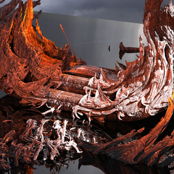 charon-boat-epic.3355.png OBJ file Kharon the Ferryman Water Kitbash・Design to download and 3D print