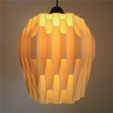 Ivory-Light-On.png Beehive Lamp Shade