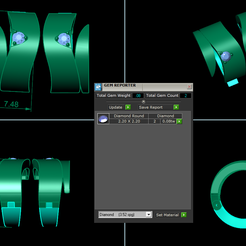 2.png Boucle d'oreille Diamond Stuff E2