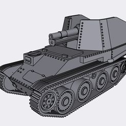 Free 3D file 15mm Modular Tiny Tank Bigger Crator MBT 🪖・Object to download  and to 3D print・Cults