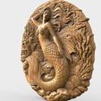 Mermaid-CNC-.2.jpg Mermaid CNC STL file