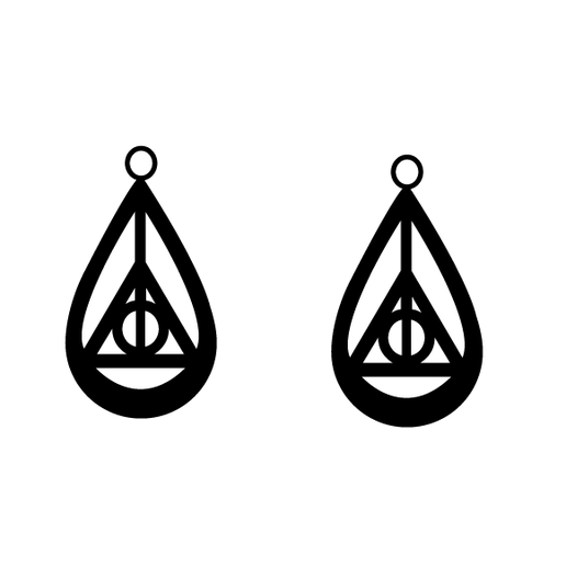 harry potter rings 3D model