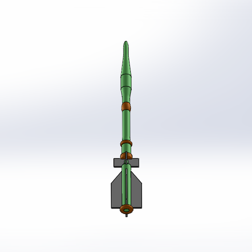 STL file PG-V ROCKET PROTOTYPE CONCEPT 🚀 ・3D printing template to ...