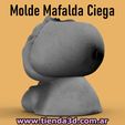 mafalda-ciega-2.jpg Blind Mafalda Flowerpot Mold