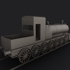 F24DCA39-49E8-41B0-92D4-0571BC407CD9.png STL file steam train・Model to download and 3D print
