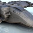 55.jpg Palaemon spaceship 23 - Battleship Vehicle SF Science-Fiction