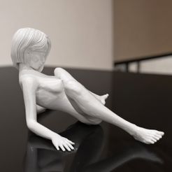 Nude-girl-resin-sculpt.jpg Файл STL Nude girl - resin sculpt・Модель 3D-принтера для скачивания