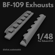 Cults-Post-4.png BF-109 exhaust stack for engines DB605