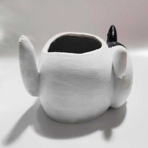 Download file Cute Cat Pot • Object to 3D print ・ Cults