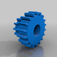Gear_double_layered_v1.png Бесплатный STL файл Gear piece・3D-печатная модель для скачивания, blin