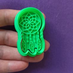IMG_20201014_115152.jpg STL file Coconut Skull, Dream Catcher, Hamsa Hand. Cutters with Stamp x 2un.・3D printable model to download