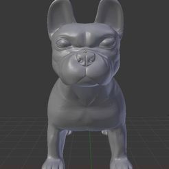 Bulldog Frances .jpg Бесплатный STL файл French Bulldog・Модель 3D-принтера для загрузки